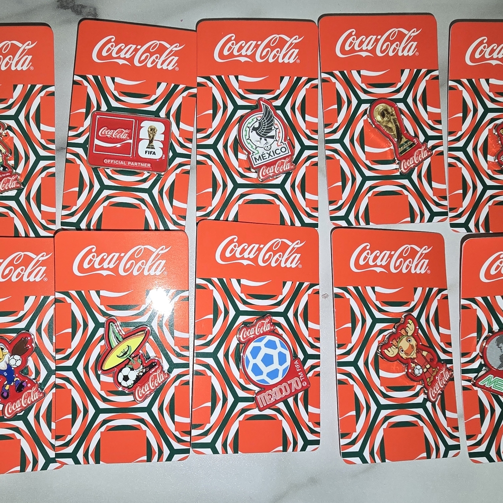 Coca Cola Worldcup 2026 Collectible Pin Set